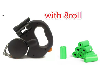 Bright Path Retractable Leash - Built-In LED Light