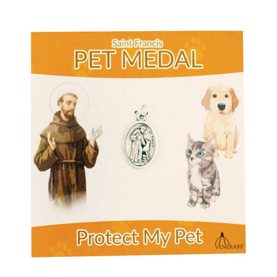 St. Francis Pet Collar Medal