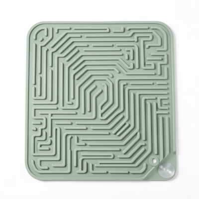 Slow-Down Lick Mat - Calming Slow-Feeder for Dogs & Cats